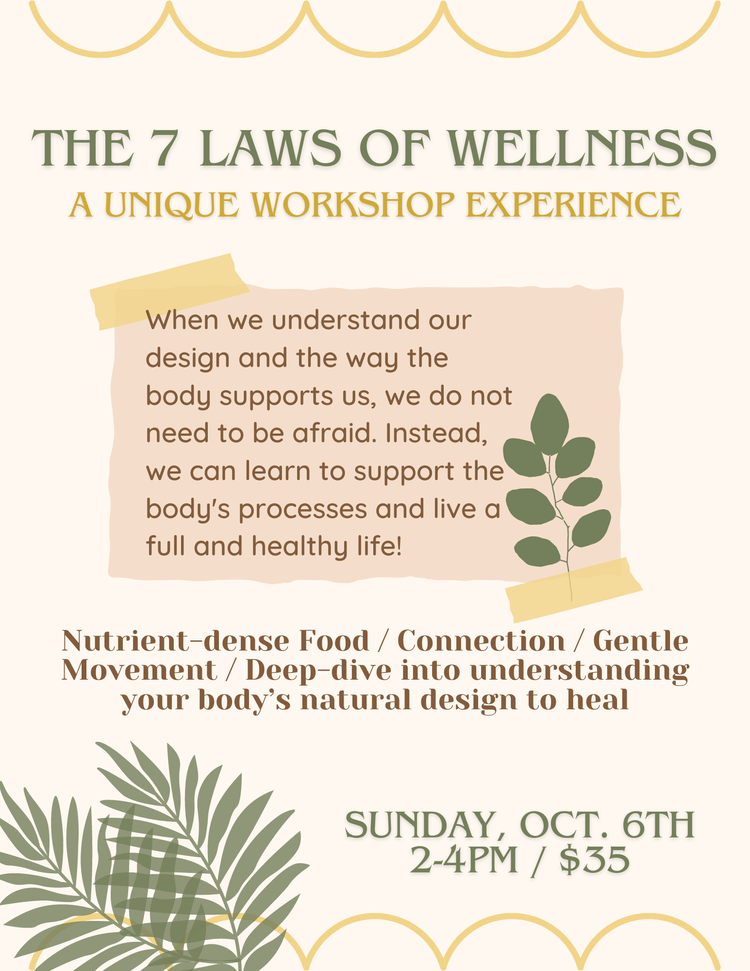 7 Laws of Wellness Workshop